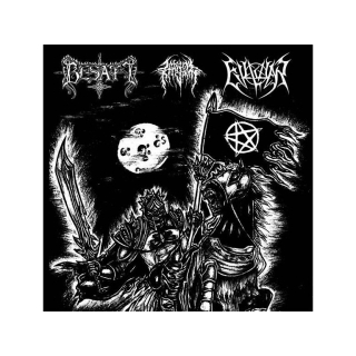 Besatt/Evil War/Infernal Kingdom - United by the black Flag