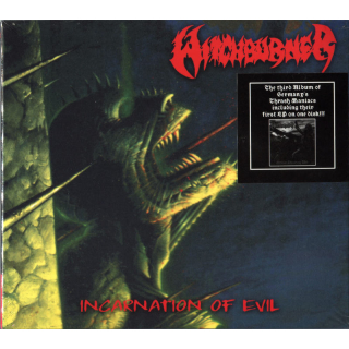Witchburner - Incarnation of Evil - German Thrashing War Digi Pack CD