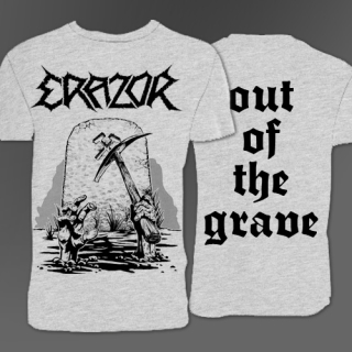 Erazor - Out of the Grave , T-Shirt , Grey , Large