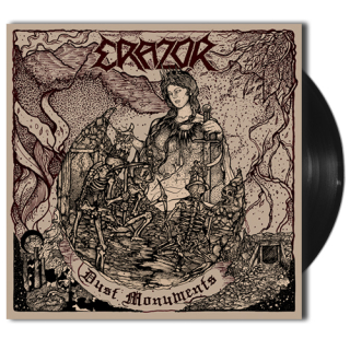 Erazor - Dust Monuments Vinyls, black
