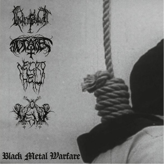 Intempestus/Antares/Necrohell/Vent - Black Metal Warfare EP