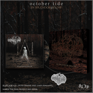 October Tide - In Splendor Below slipcase CD neklace
