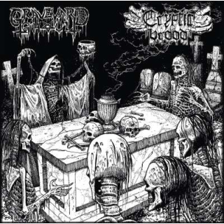 Graveyard Ghoul / Cryptic Brood - The Graveyard Brood, LP