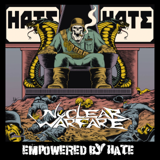 Nuclear Warfare – Empowered by Hate, LP Red-White Splatter, Ltd. 100