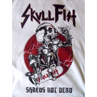 Skull Fist - Shreds not dead, T-Shirt Skate, M-XXL M