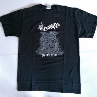 Outrage - Go To Hell, T-Shirt XL