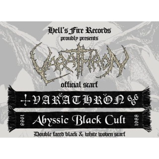 Varathron - Schal, schwarz/weiß