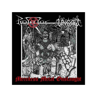 Protector/Ungod - Merciless Metal Onslaught, Split LP
