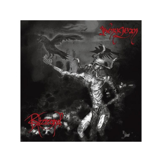 Morrigan/Blizzard - Split LP Gatefold Cover